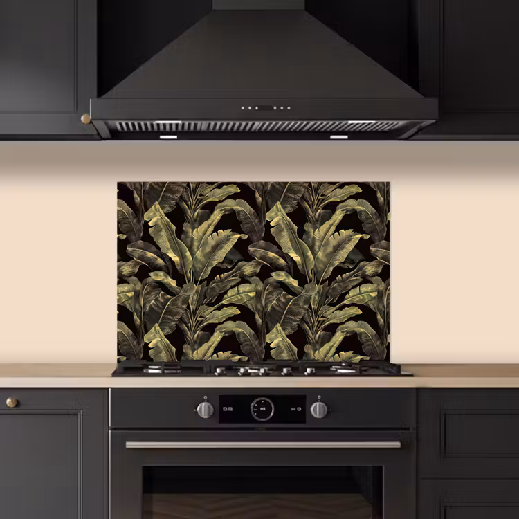 Paraschizzi cucina - Botanico - Foglie - Verde — 5
