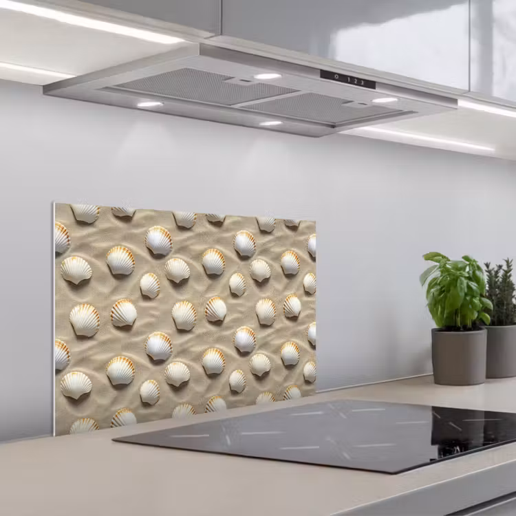 Paraschizzi cucina - Conchiglie - Sabbia - Marittimo — 1