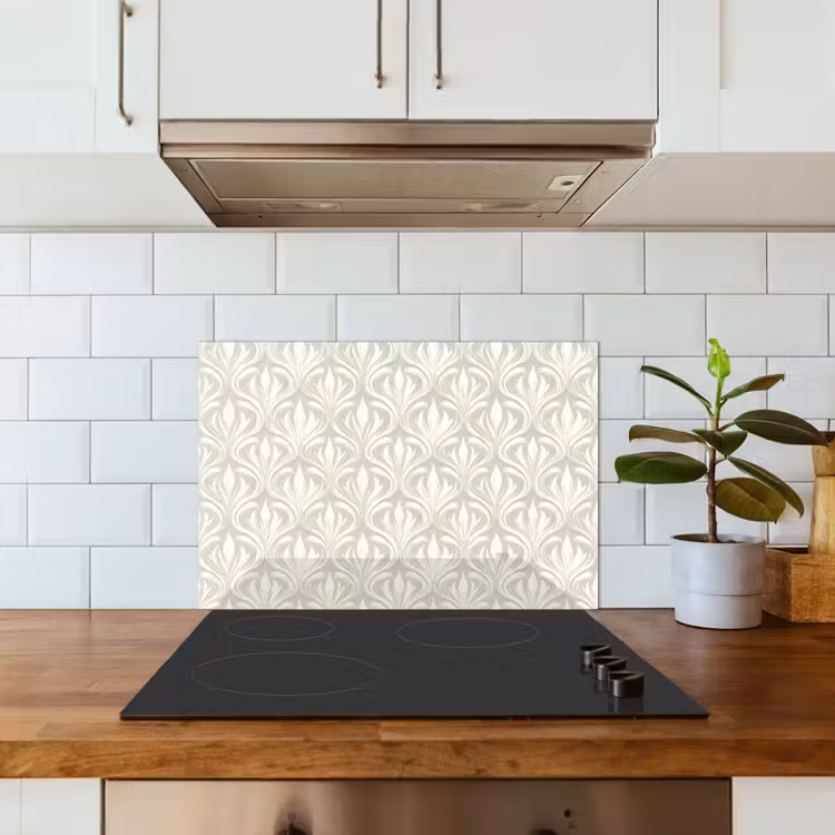 Paraschizzi cucina - Barocco - Motivo - Beige — 3