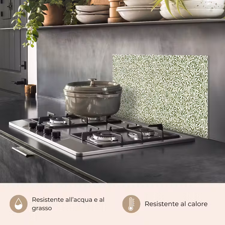 Paraschizzi cucina - Botanico - Rami - Verde — 2