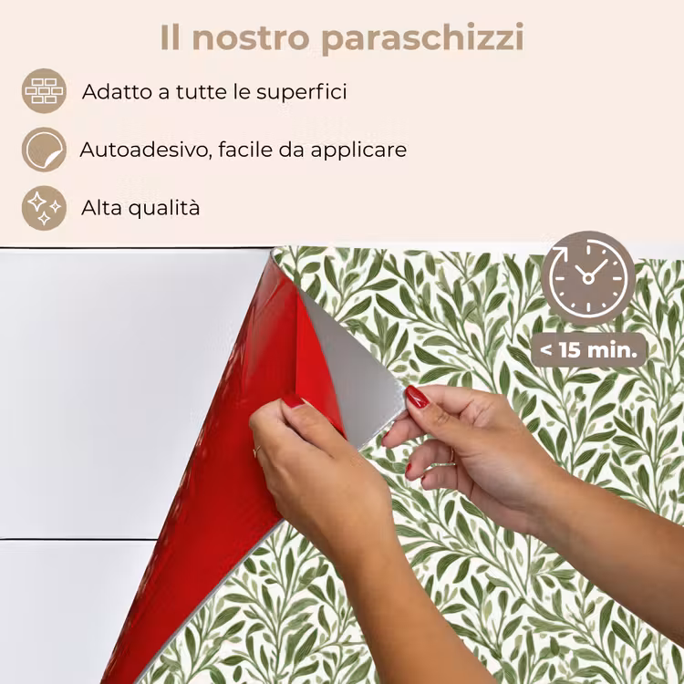 Paraschizzi cucina - Botanico - Rami - Verde — 4