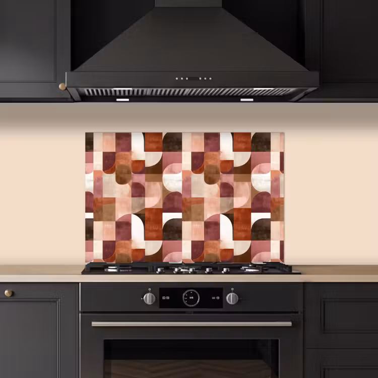 Paraschizzi cucina - Geometria - Moderno - Retrò — 5
