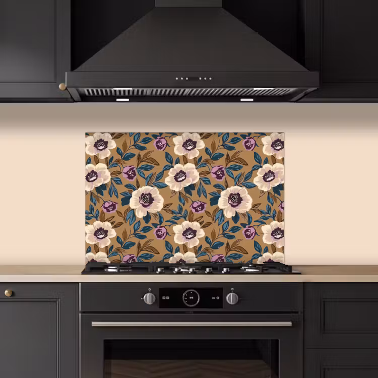 Paraschizzi cucina - Floreale - Natura morta - Colorato — 5