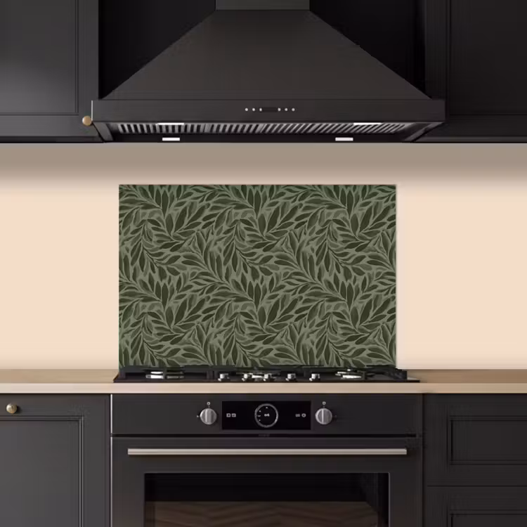 Paraschizzi cucina - Foglie - Biologico - Verde — 5
