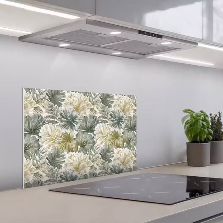Paraschizzi cucina - Foglie - Botanico - Verde — 1