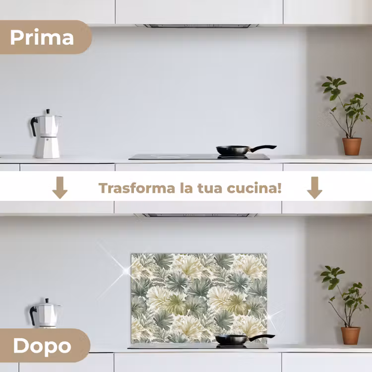 Paraschizzi cucina - Foglie - Botanico - Verde — 7