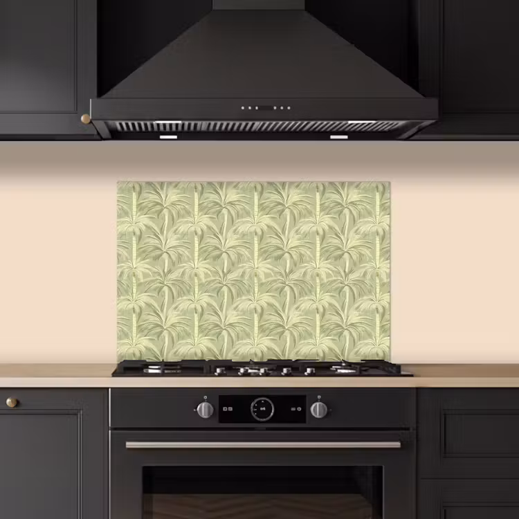 Paraschizzi cucina - Foresta di palme - Tropicale - Verde — 5