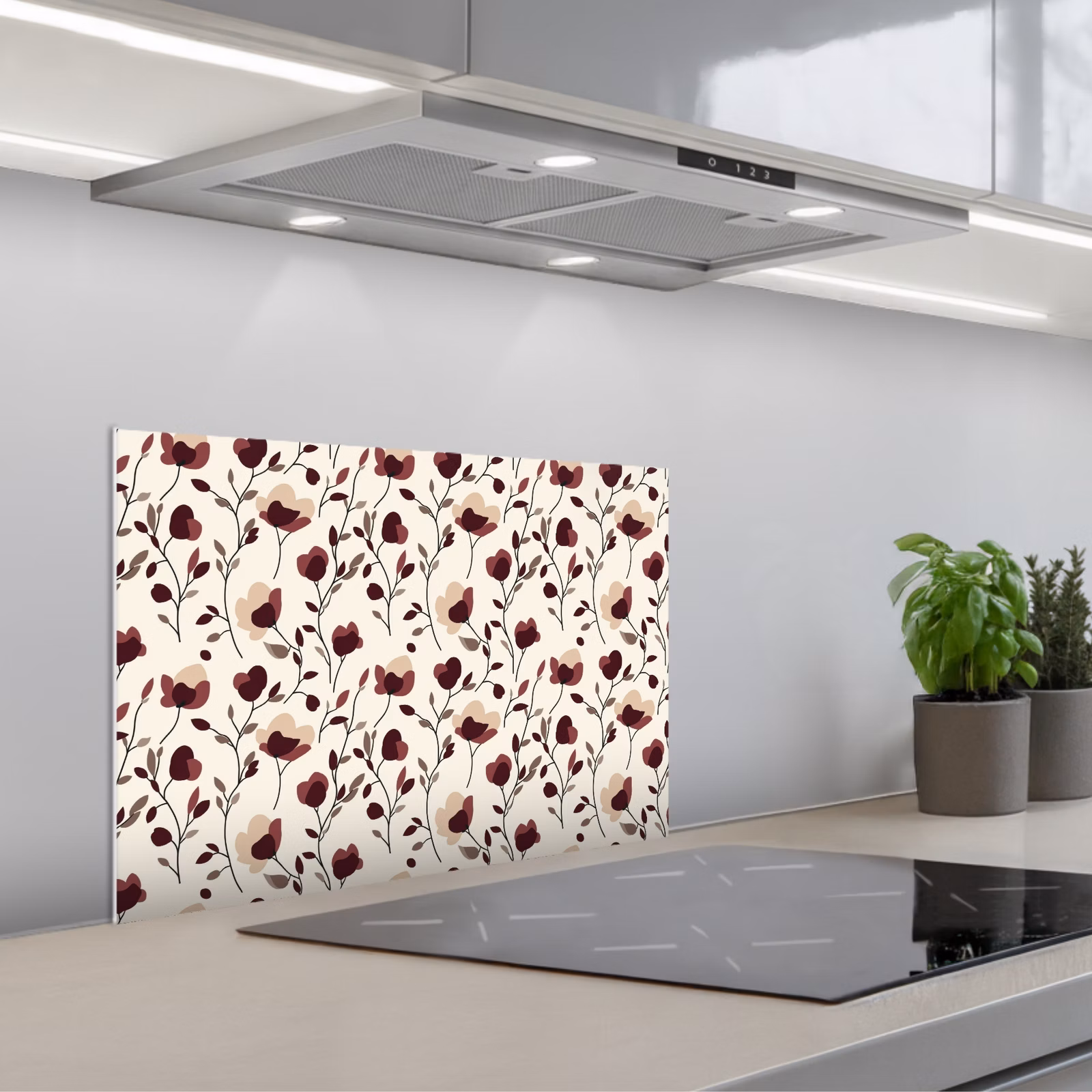 Paraschizzi cucina - Fiori - Botanica - Bordeaux — 1