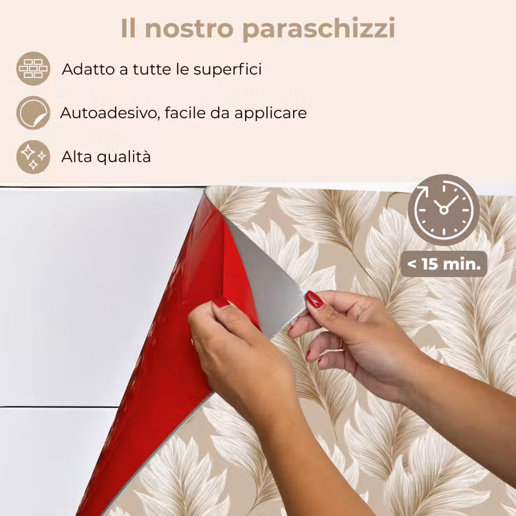 Paraschizzi cucina - Botanico - Motivo - Beige — 4