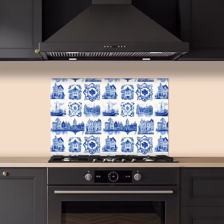 Paraschizzi cucina - Case - Navi - Blu — 5