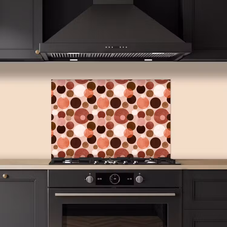 Paraschizzi cucina - Cerchi - Moderno - Colorato — 5