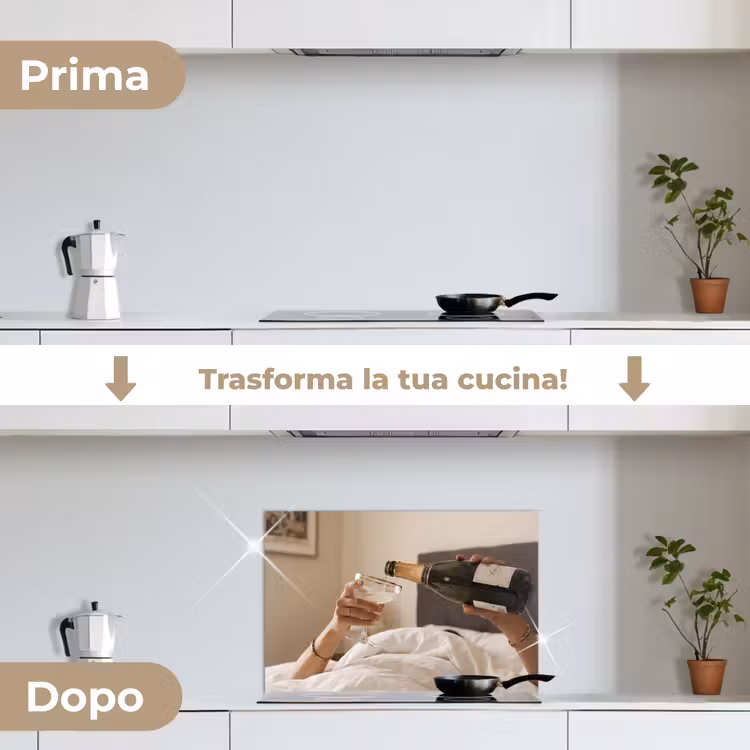 Paraschizzi cucina - Champagne - Letto - Bollicine — 7
