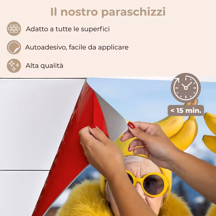 Paraschizzi cucina - Donne - Banane - Giallo — 4