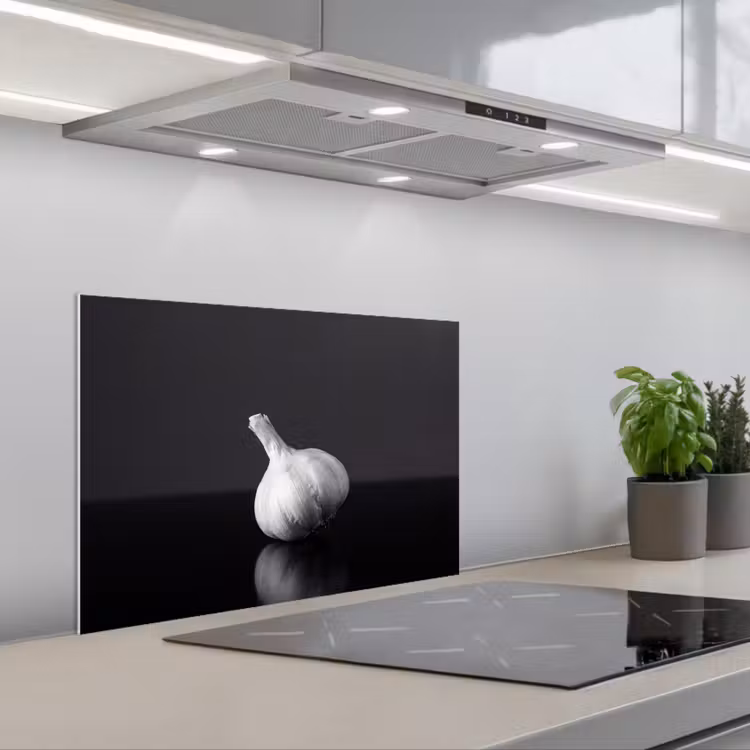 Paraschizzi cucina - Aglio - Nero - Bianco — 1