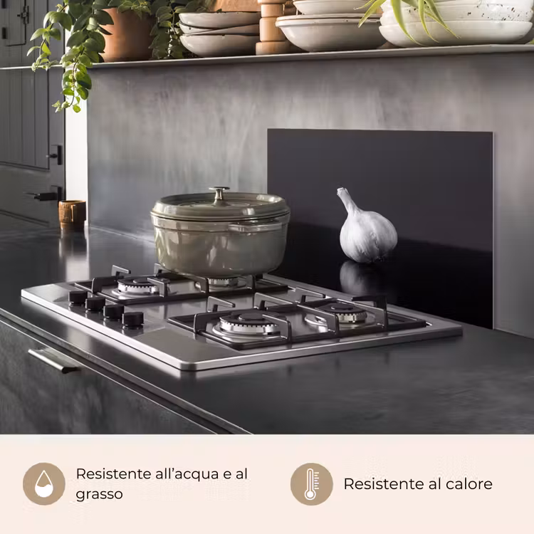 Paraschizzi cucina - Aglio - Nero - Bianco — 2