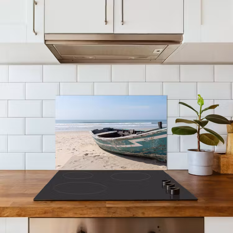 Paraschizzi cucina - Barca - Spiaggia di sabbia - Mare — 3