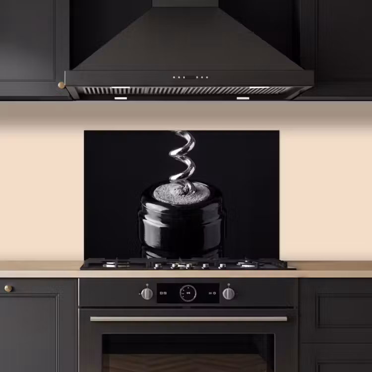 Paraschizzi cucina - Cavatappi - Vino - Nero - Bianco — 5