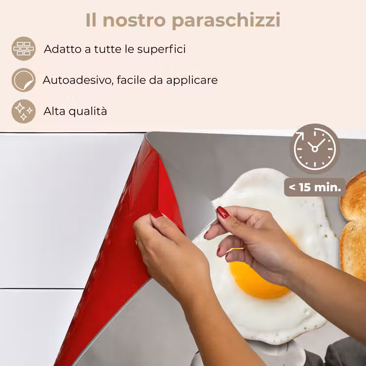 Paraschizzi cucina - Colazione - Coppia - Uovo - Pane — 4