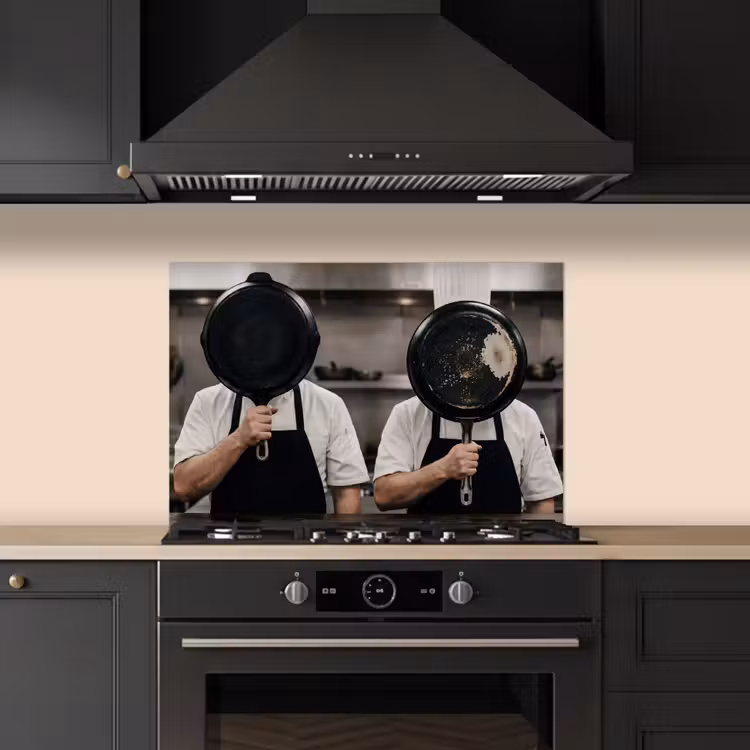 Paraschizzi cucina - Cuochi - Padelle - Cucina — 5