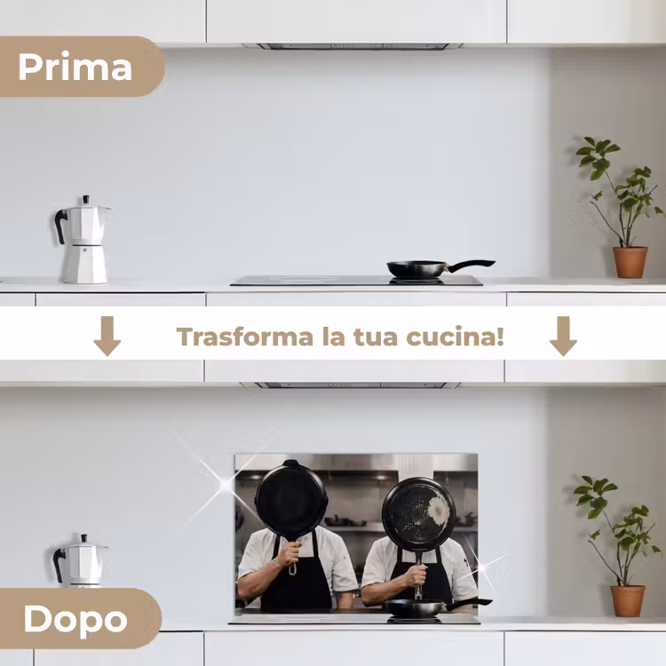 Paraschizzi cucina - Cuochi - Padelle - Cucina — 7