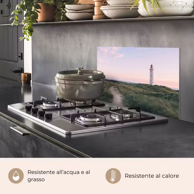 Paraschizzi cucina - Faro - Paesaggio dunale - Mare — 2