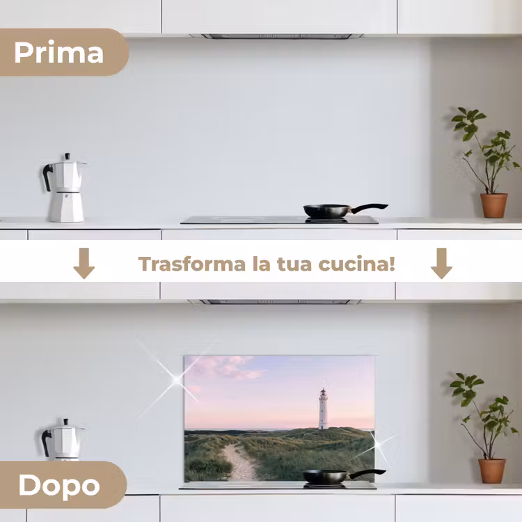 Paraschizzi cucina - Faro - Paesaggio dunale - Mare — 7
