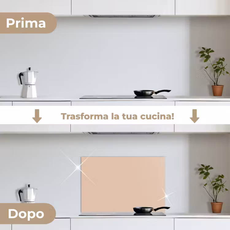 Paraschizzi cucina - Beige - Colori - Tinta unita — 7