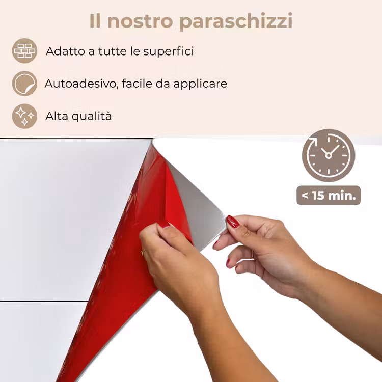 Paraschizzi cucina - Bianco - Colori - Neutro — 4