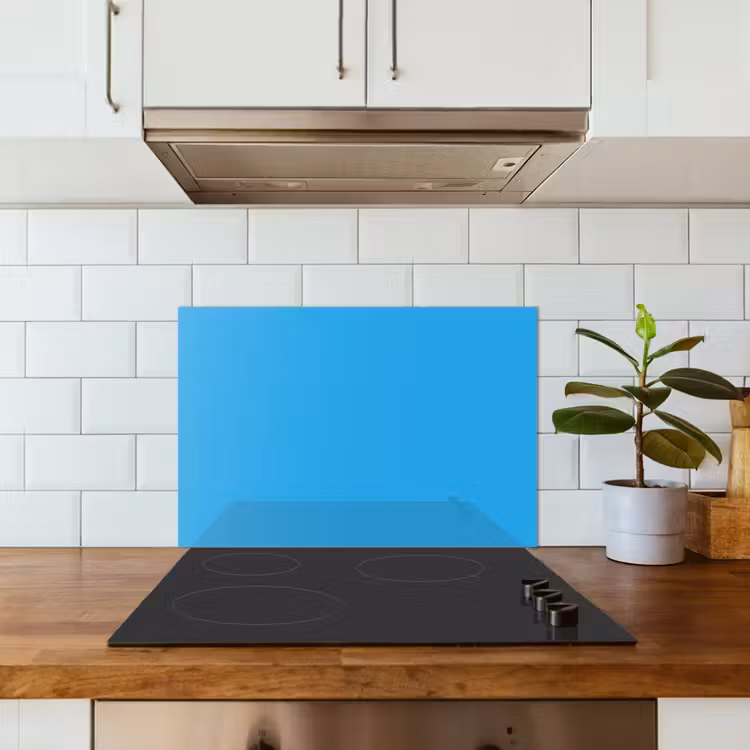 Paraschizzi cucina - Blu - Luce - Colori — 3