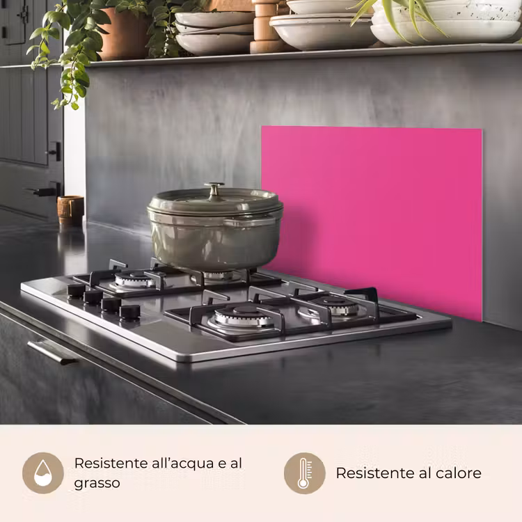 Paraschizzi cucina - Fucsia - Neon - Colori — 2
