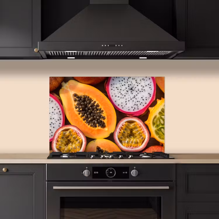 Paraschizzi cucina - Frutta - Aperto - Tropicale - Cibo - Colorato — 5