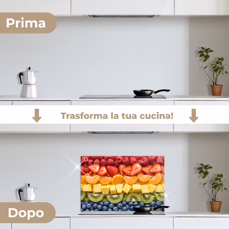 Paraschizzi cucina - Frutta - Arcobaleno - Salutare - Colorato — 7