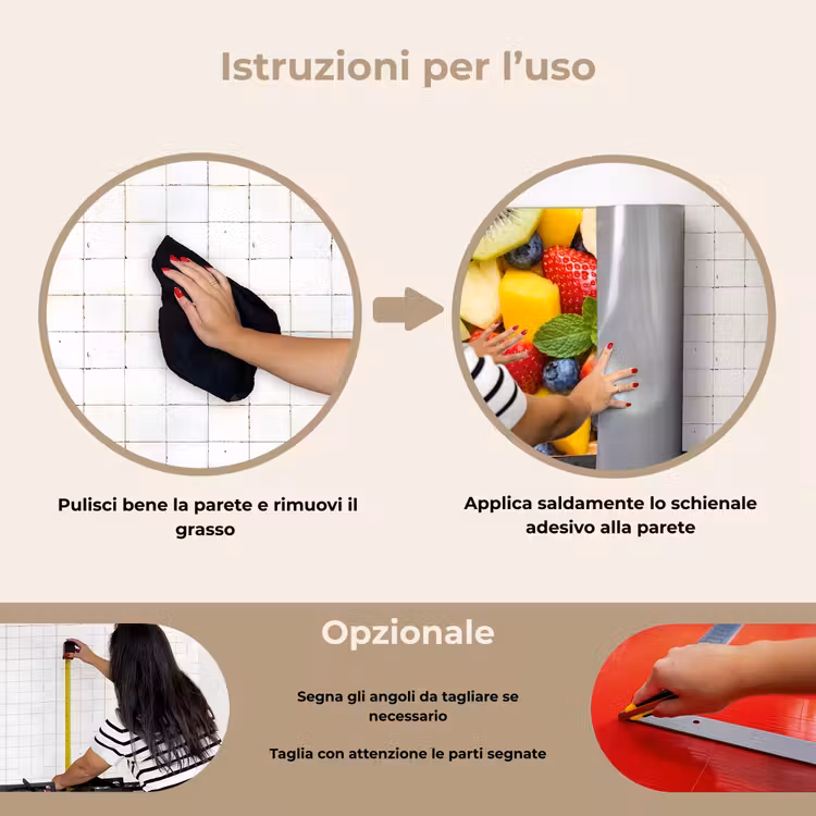 Paraschizzi cucina - Frutta - Fette - Cibo - Colorato — 6