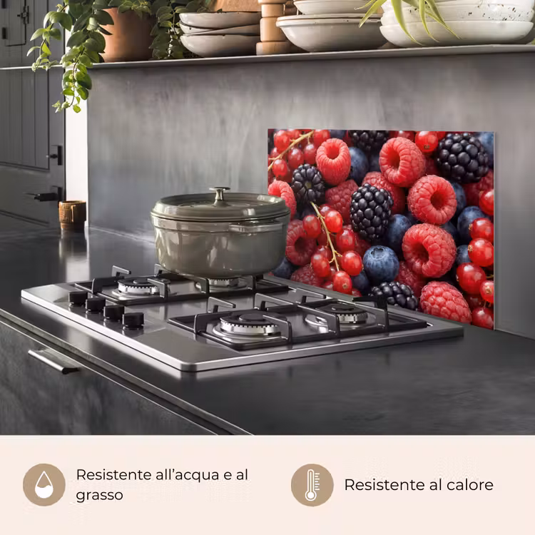 Paraschizzi cucina - Frutti di bosco - Miscela - Freschi - Cibo - Colorati — 2