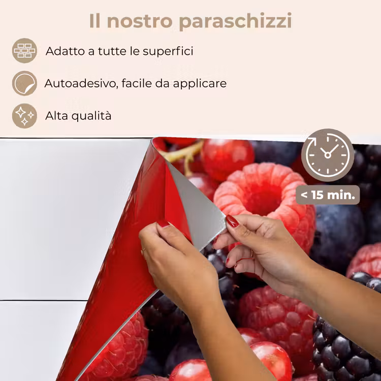 Paraschizzi cucina - Frutti di bosco - Miscela - Freschi - Cibo - Colorati — 4