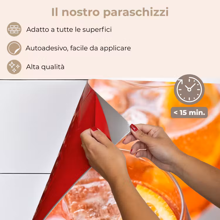 Paraschizzi cucina - Bevanda - Arancia - Gelato - Estate - Arancione — 4