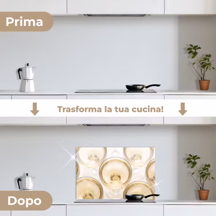 Paraschizzi cucina - Bevande - Bicchieri - Festa - Oro — 7