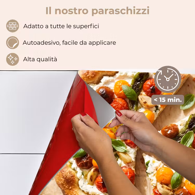 Paraschizzi cucina - Cibo - Pomodori - Basilico - Pasto - Fresco — 4