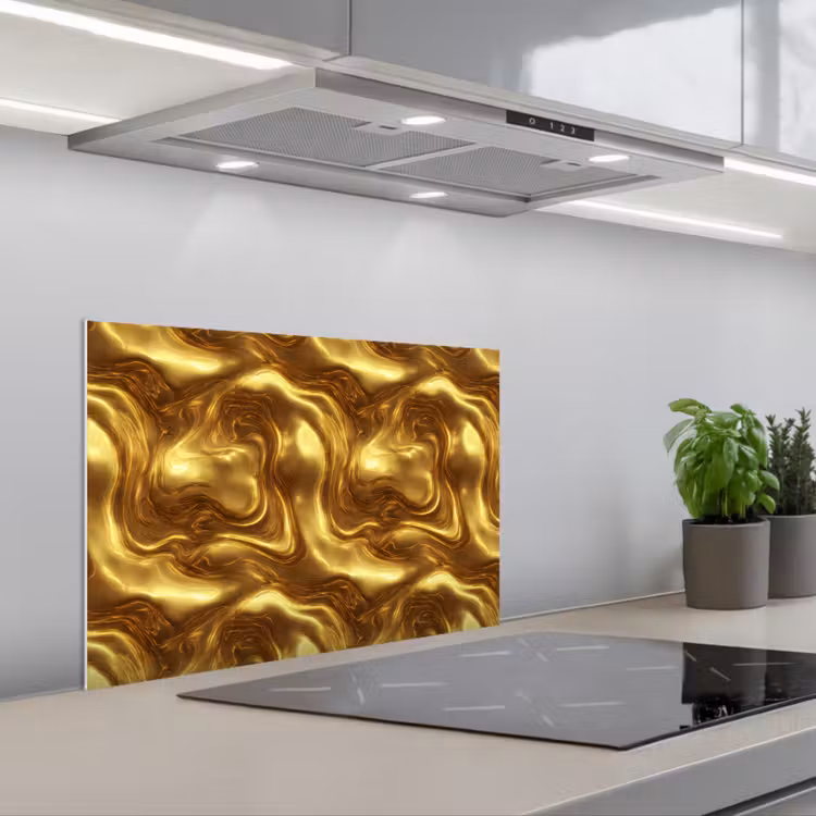 Paraschizzi cucina - Consistenza - Liquido - Biologico - Oro — 1