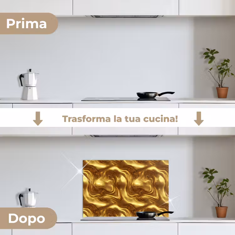 Paraschizzi cucina - Consistenza - Liquido - Biologico - Oro — 7