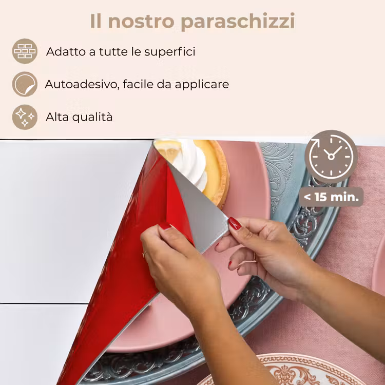 Paraschizzi cucina - Dolce - Torta - Pasticceria - Dolce - Rosa — 4