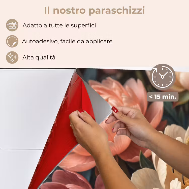 Paraschizzi cucina - Fiori - Insetti - Natura - Rosa — 4