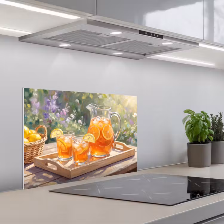 Paraschizzi cucina - Bevanda - Limone - Estate - Giardino - Giallo — 1