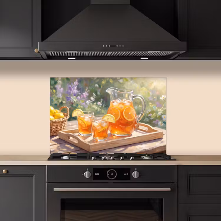 Paraschizzi cucina - Bevanda - Limone - Estate - Giardino - Giallo — 5