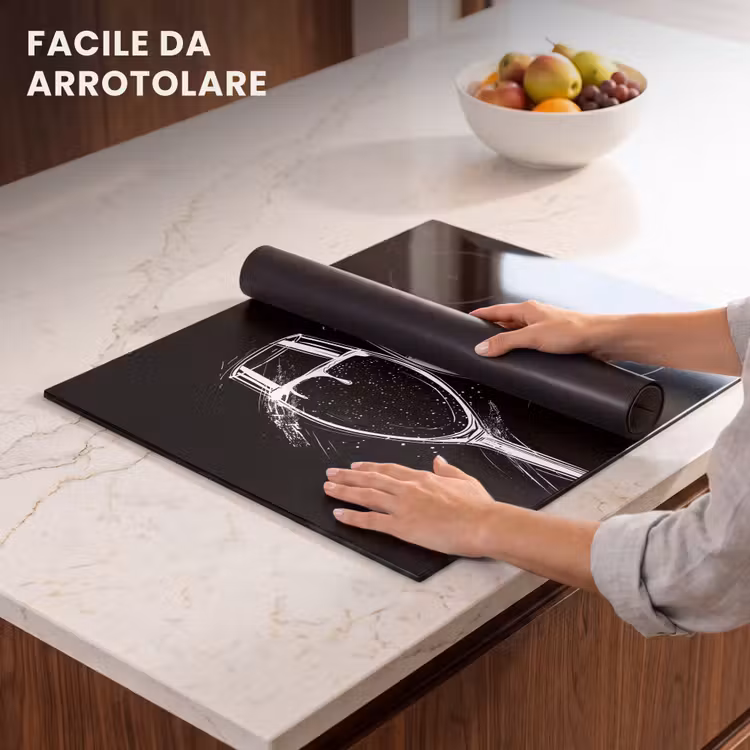 Protezione piano induzione - Brindisi in bianco e nero — 7