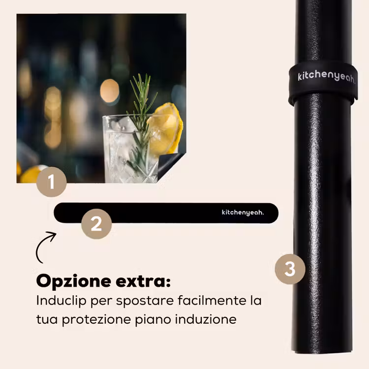 Protezione piano induzione - Gin tonic con un pizzico di limone — 8