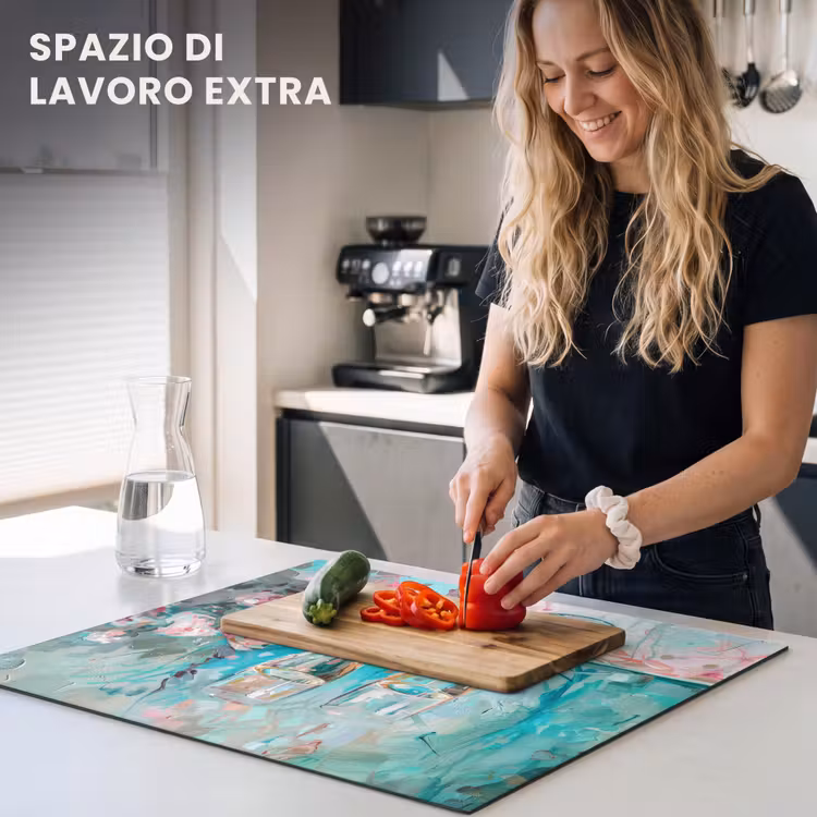 Protezione piano induzione - Salute impressionista — 5