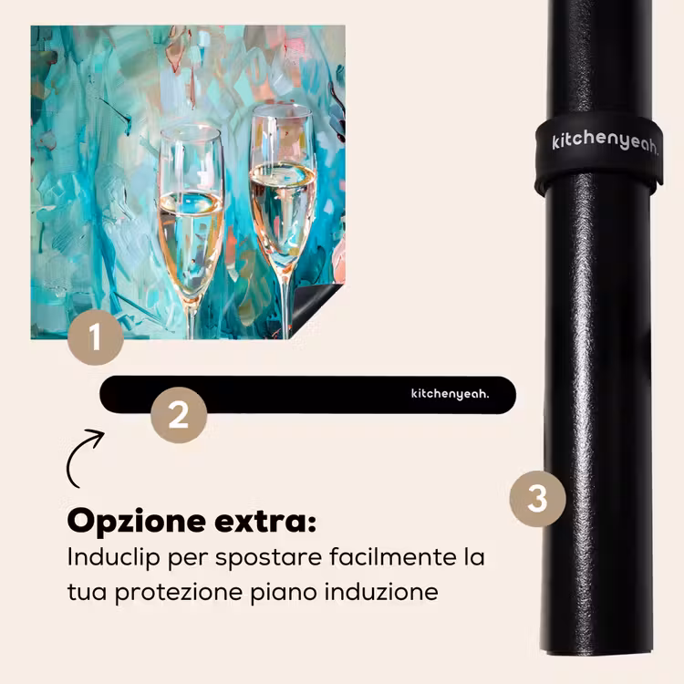 Protezione piano induzione - Salute impressionista — 8