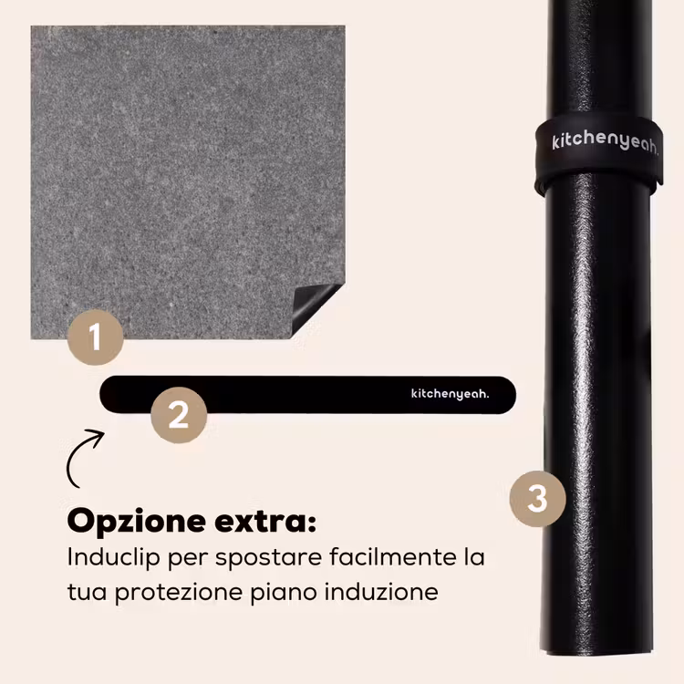 Protezione piano induzione - Ghiaia e grigio — 8