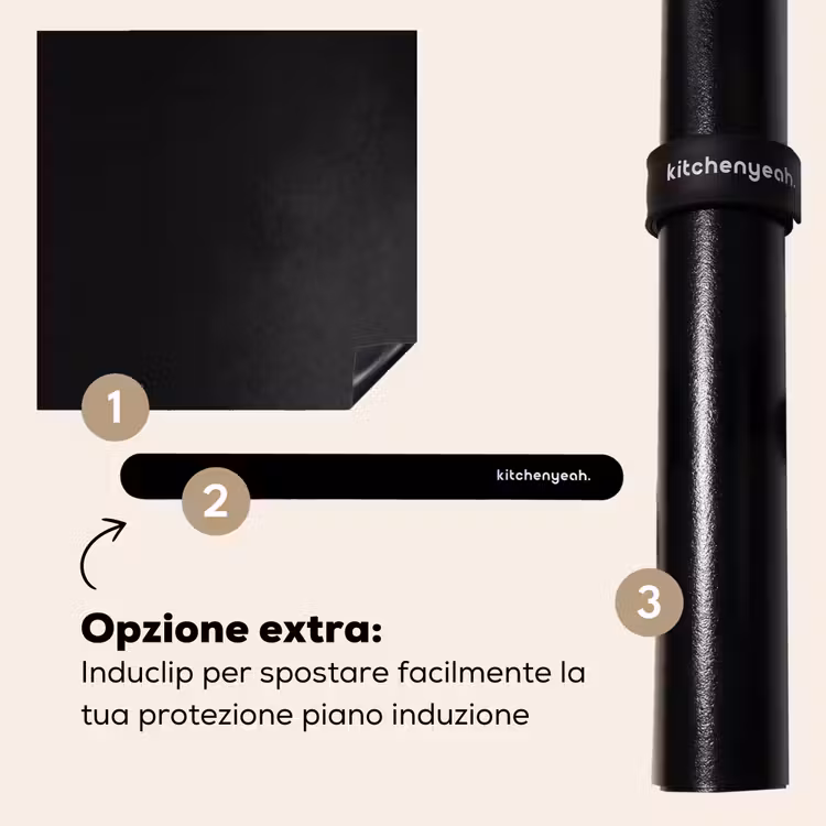 Protezione piano induzione - Grigio cemento ombroso — 8